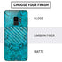 Blue Zen Ginseng Galaxy S9 Skin